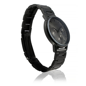 PEMBREY BLACK BRACELET CHRONOGRAPH WATCH