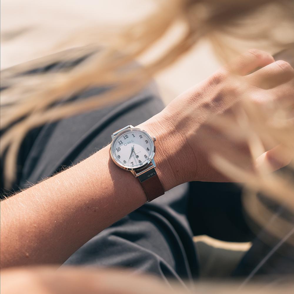 Steel discount case watches